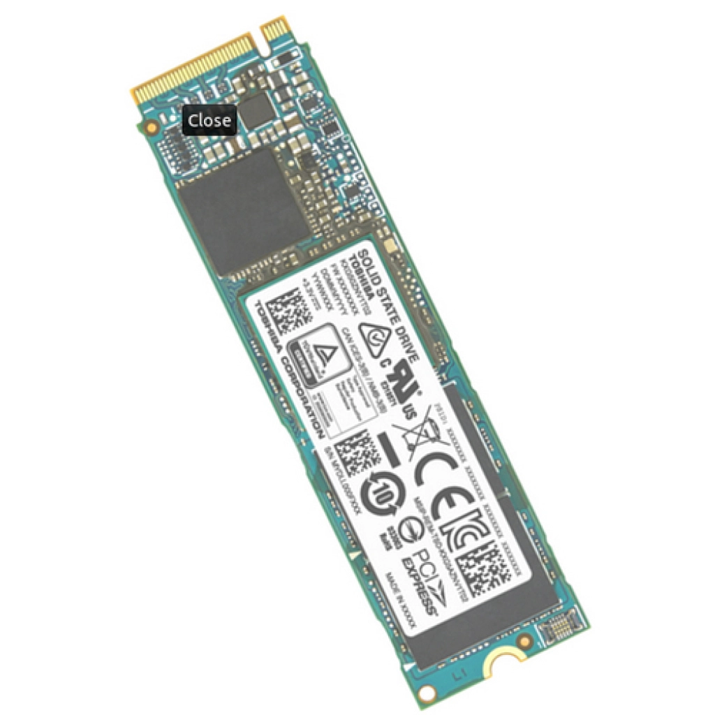 Toshiba Solid State Drive KXG50ZNV512G 512GB M.2 2280-S2 Bare PCI Express 3.1 TLC NVMe