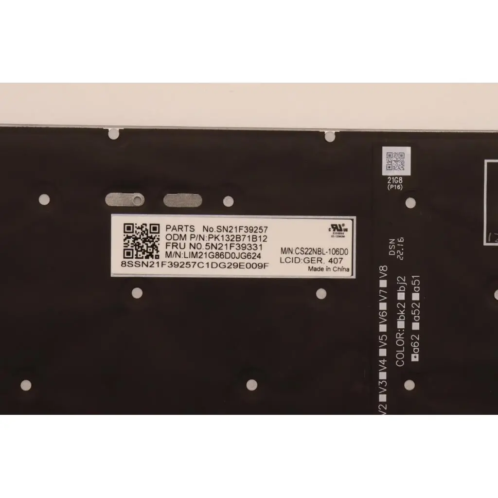 Keyboard Internal,German,Grey,Backlight - Image 5
