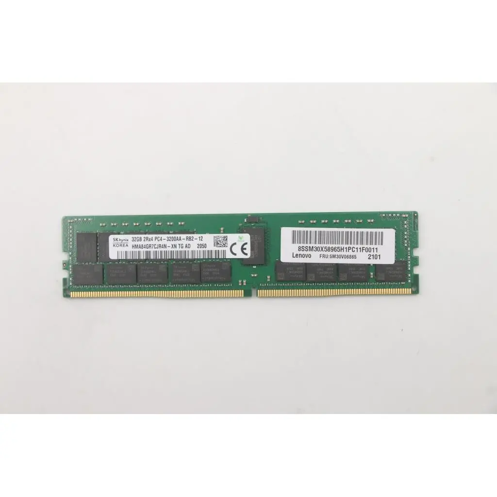 Lenovo MEMORY, 32G, DDR4, 3200, RDIMM, ECC, HYNIX Lenovo MEMORY, 32G, DDR4, 3200, RDIMM, ECC, HYNIX - Image 1