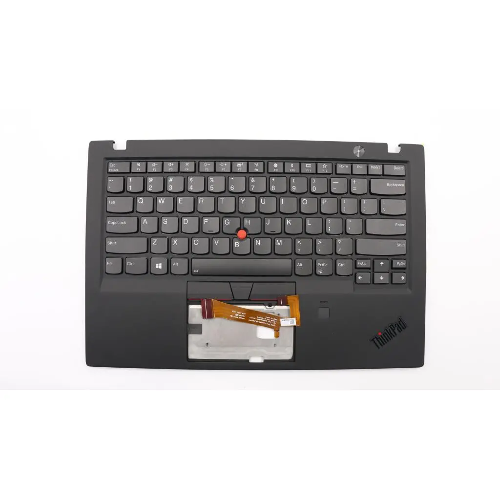 C-Cover with keyboard,USA English,Black,Backlight,Fingerprint