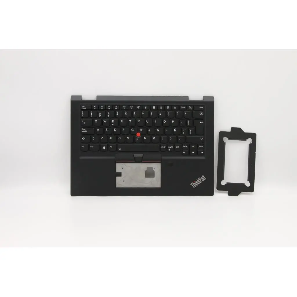 C-Cover with keyboard,Spanish,Black,Backlight C-Cover with keyboard,Spanish,Black,Backlight - Image 1