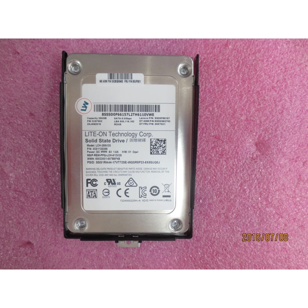 Lenovo 00UP001 internal solid state drive 256 GB 2.5" Serial ATA III - Image 4