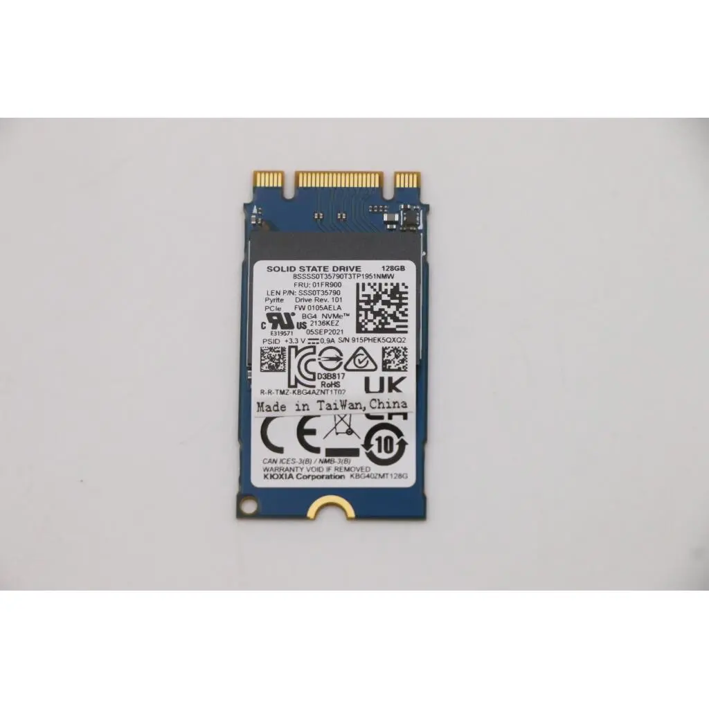 Lenovo SSD 128G,M.2,2242,PCIE3X2,STD,TOSHIBA - Image 3
