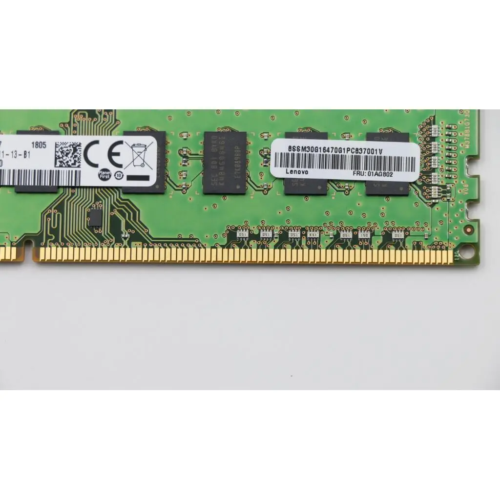 Lenovo MEMORY,8G,DDR3L,1600,UDIMM,SAMSUNG - Image 2