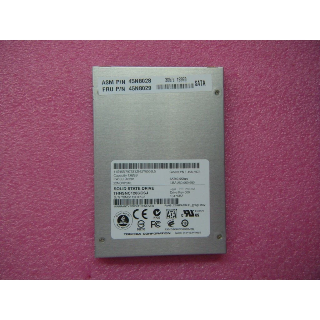 Tray-SATA SSD 128GB Toshiba - Image 3