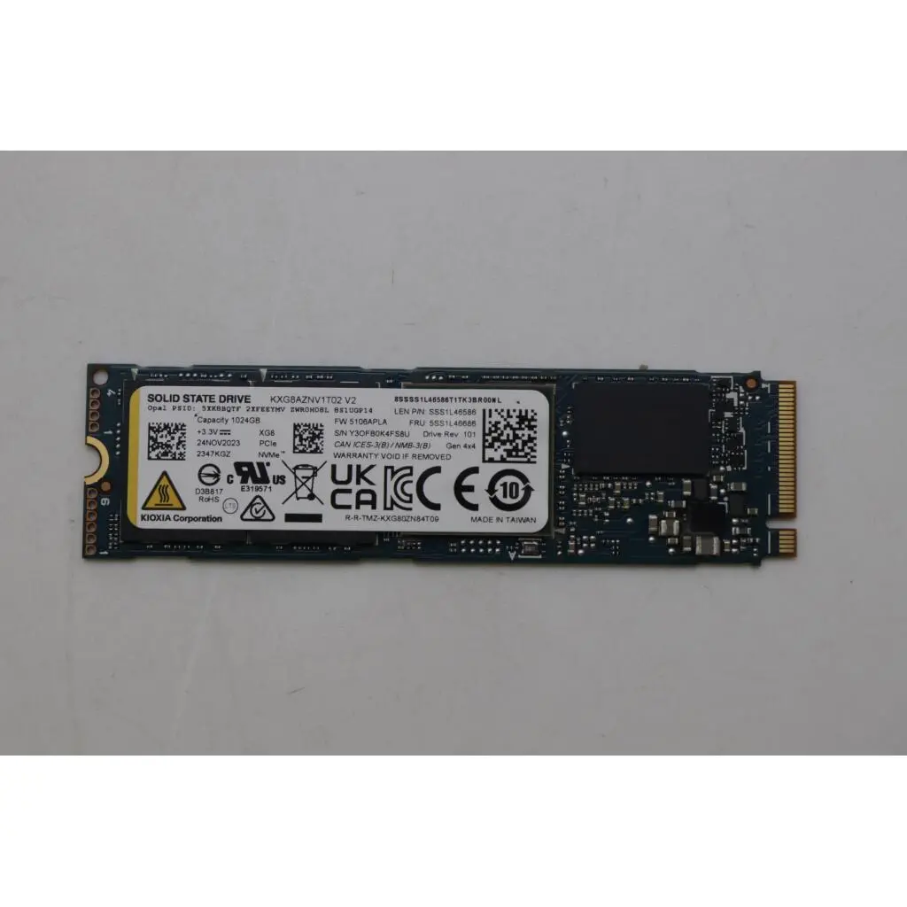 Lenovo SSD 1TB,M.2,2280,PCIE4X4,OPAL,KIOXIA