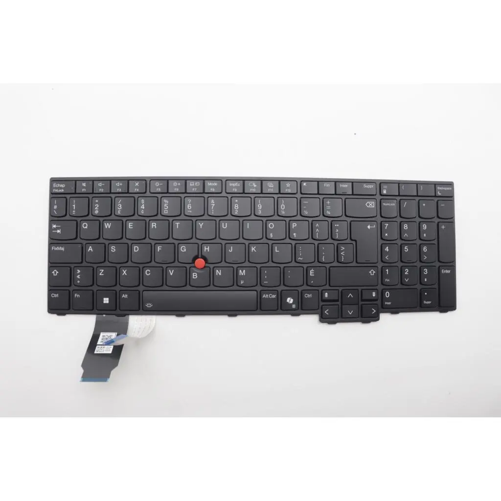 Keyboard Internal,Canadian French 058,Black,Backlight,w/Number