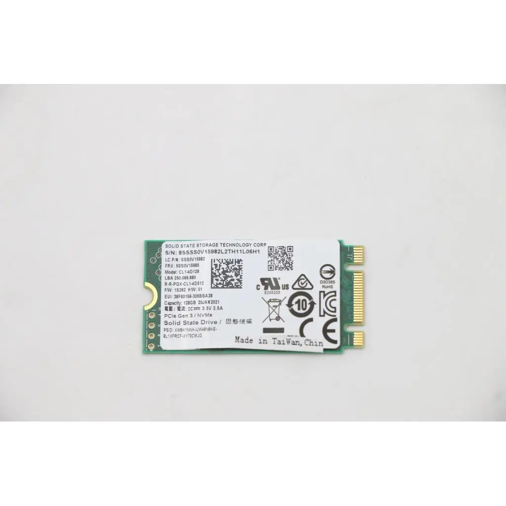 Lenovo 5SS0V15985 internal solid state drive 128 GB M.2 PCI Express