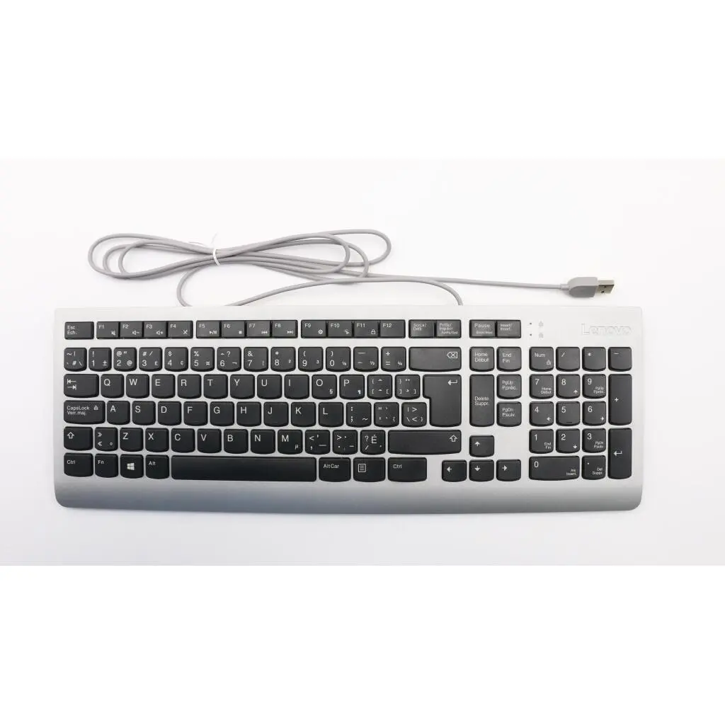 Keyboard External,USB,Canadian French English,Silver Keyboard External,USB,Canadian French English,Silver - Image 1