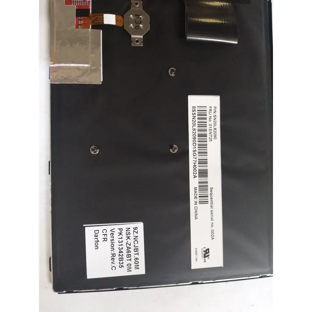 Keyboard Internal,Canadian French 058,Backlight - Image 3