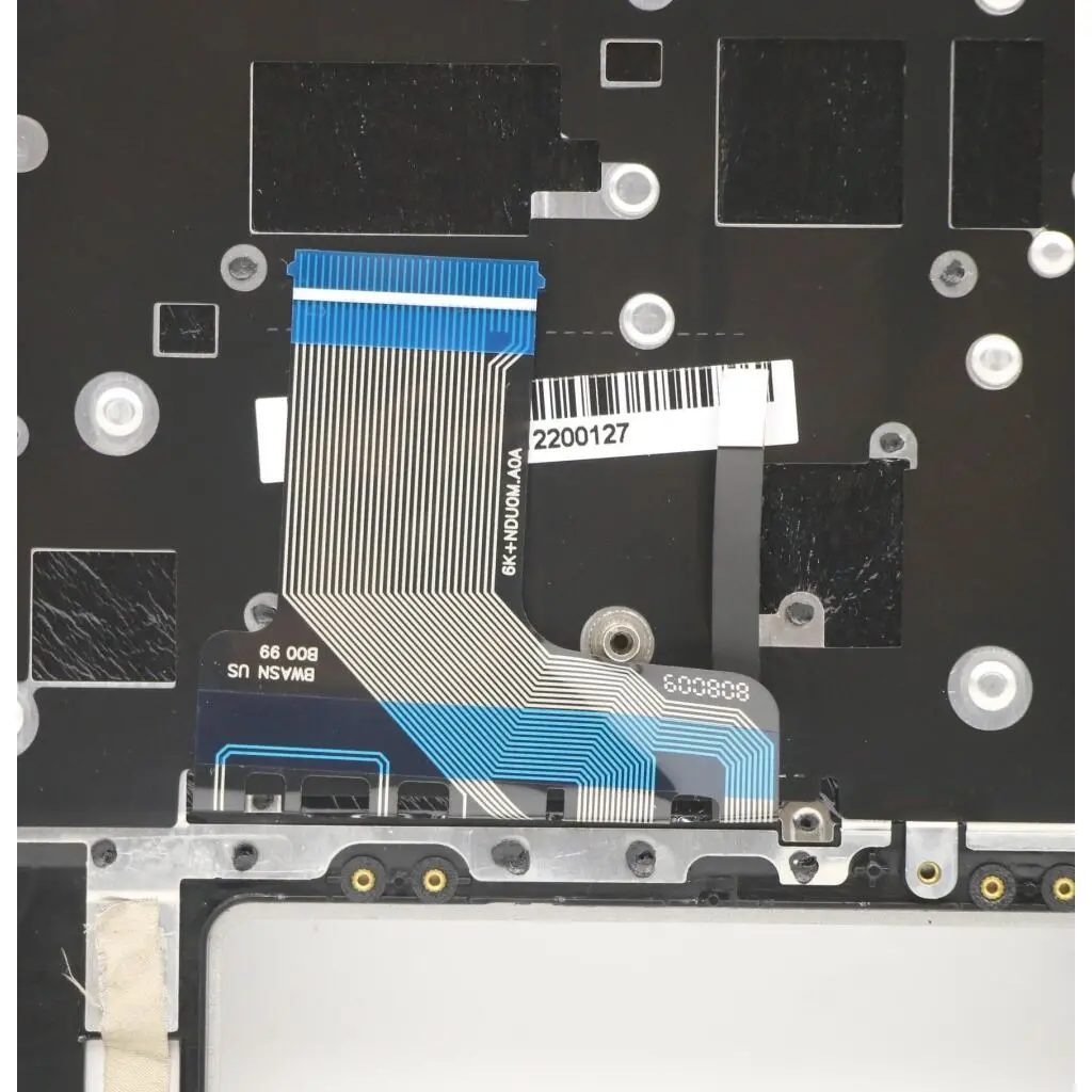 C-Cover with keyboard,USA English,Silver,Backlight,Fingerprint - Image 5