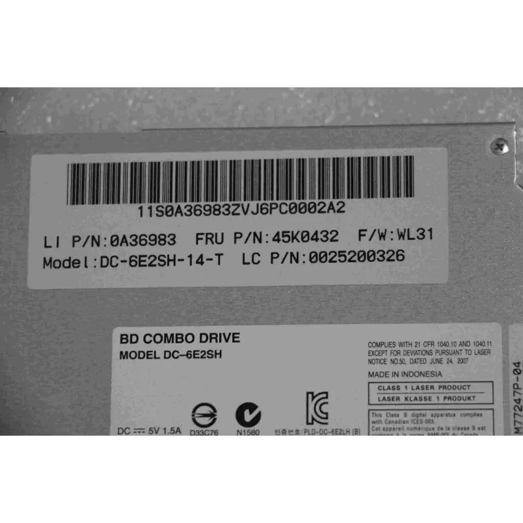 PLDS DC-6E2SH BD Combo w/ bezel-LH（BE） - Image 3