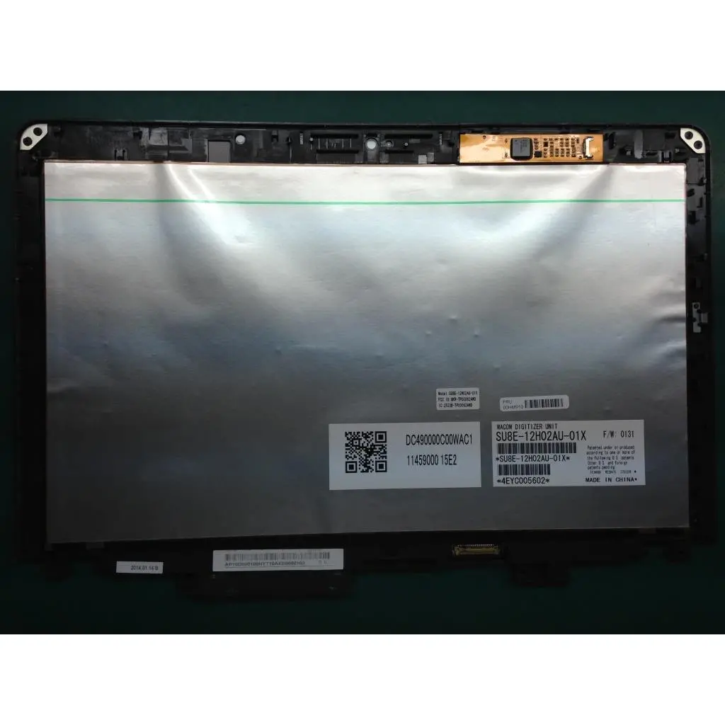 Lenovo LCD Module,12.5",FHD,Touch,Anti-Glare,IPS,400nit