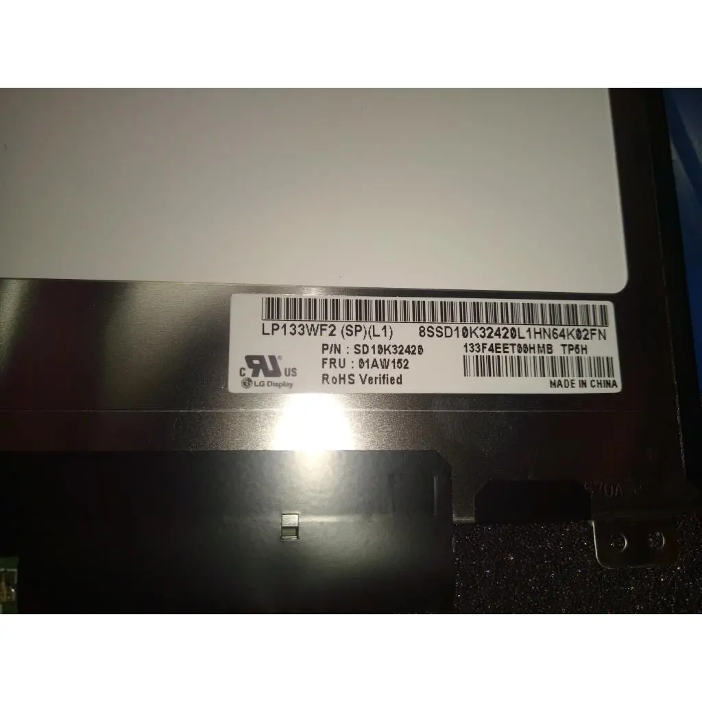 Lenovo DISPLAY,13.3",FHD,Non-Touch,Anti-Glare,IPS,220nit