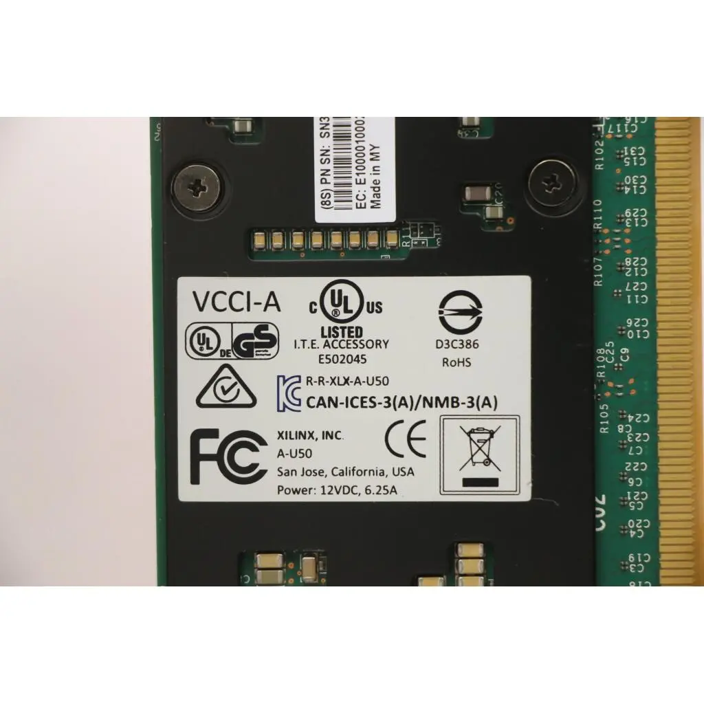 Data Center Accelerator Adapter, Xilinx Alveo U50, QSFP28 1-Port, 100GbE networking - Image 3