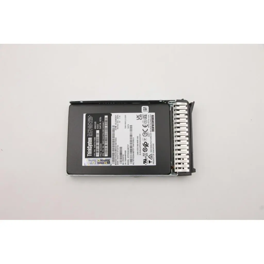 ThinkSystem 2.5" 5300 480GB Mainstream SATA 6Gb Hot Swap SSD - Image 7