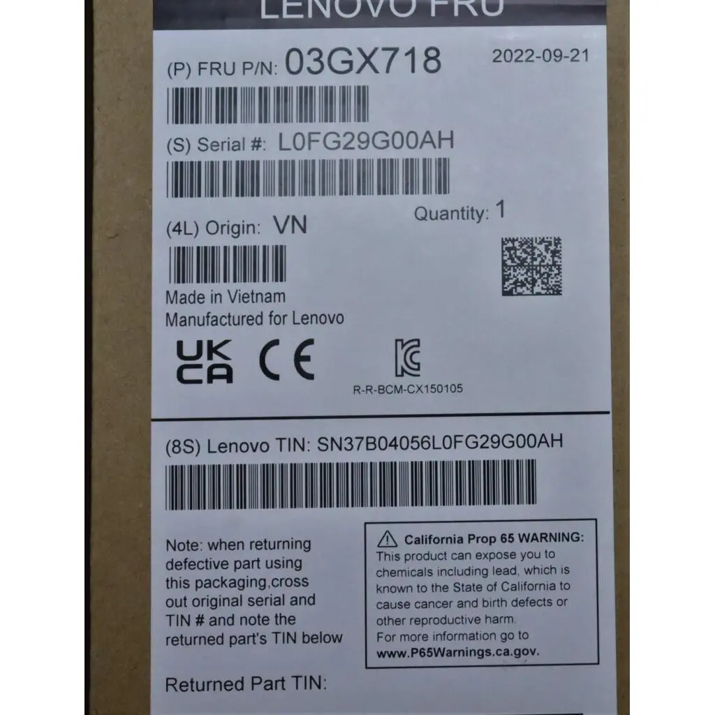 ThinkSystem Broadcom 57504 10/25GbE SFP28 4-port PCIe Ethernet Adapter
