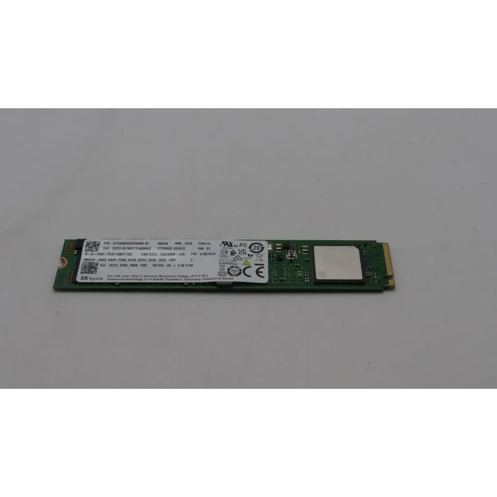 Hynix 960GB HFS960GDE0X098N M.2 NVMe SSD -CSP M1 AVAP