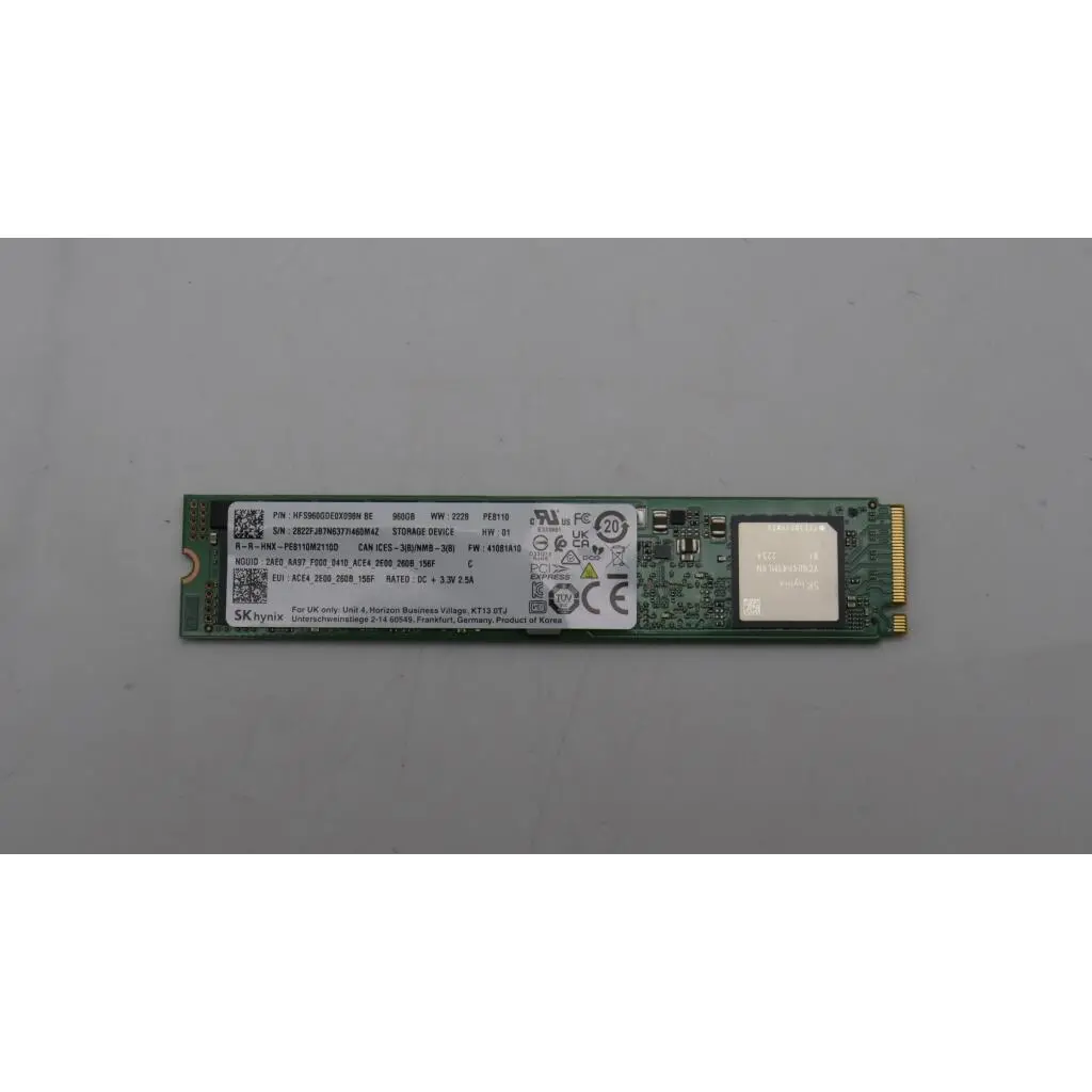 Hynix 960GB HFS960GDE0X098N M.2 NVMe SSD -CSP M1 AVAP - Image 2