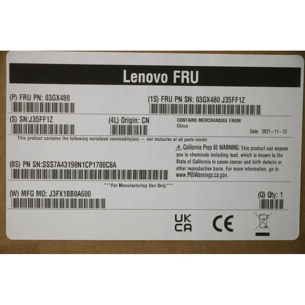 ThinkSystem 7mm S4520 7.68TB Read Intensive SATA 6Gb HS SSD - Image 6