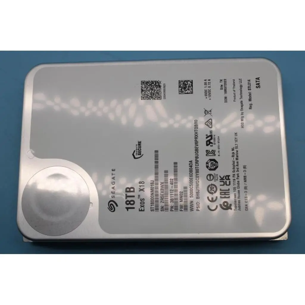 Seagate EvansBP 18T ST18000NM018J 3.5 SATA 4Kn SED 7.2K HDD -CSP M1 AVAP